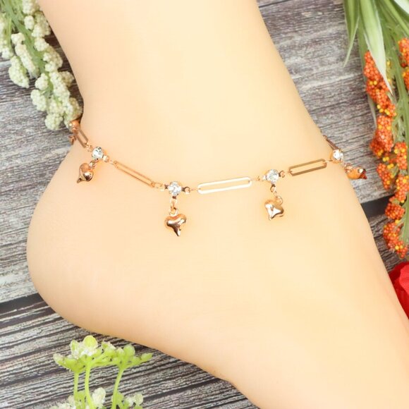 "Elegant Handmade Anklet – Delicate Jewelry for Women, MAR091163 - Picture 1 of 10